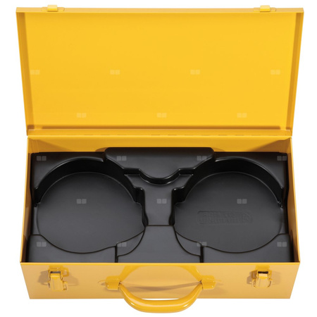 Skrzynka blaszana z wkładką