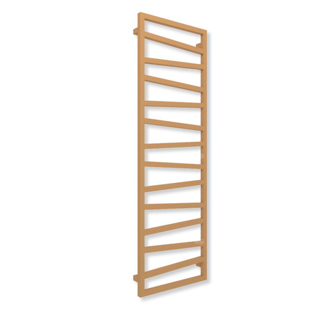 Grzejnik drabinkowy TERMA ZIGZAG, podłączenie Z8, wym. 1540 x 500 mm, kolor lotos (farba), moc 581W