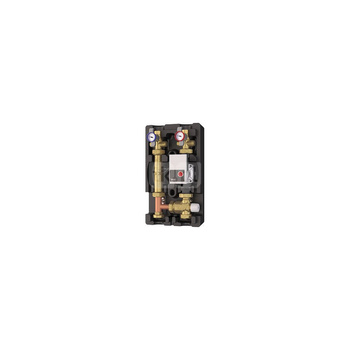 Grupa pompowa izolowana (25/60) rozdzielacza kotłowego z zaworem mieszającym termostatycznym 1"