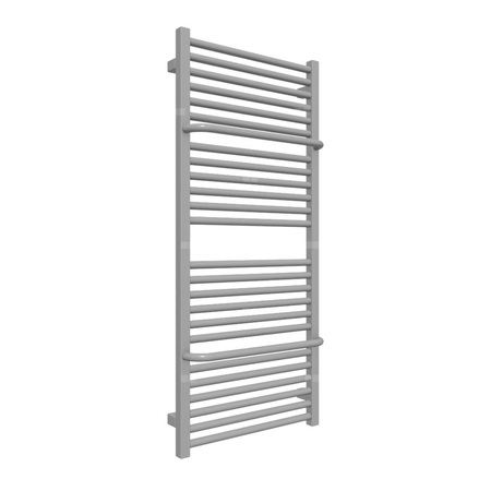 Grzejnik drabinkowy TERMA LIMA, podłączenie Z8, wym. 1140 x 500 mm, kolor szary sygnałowy RAL7004, moc 574W