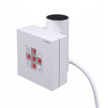 Sterownik TERMA KTX 2 Karton, RAL 9016, kabel prosty z wtyczką [biały, 1,5m, logo Terma, instr. TERMA]