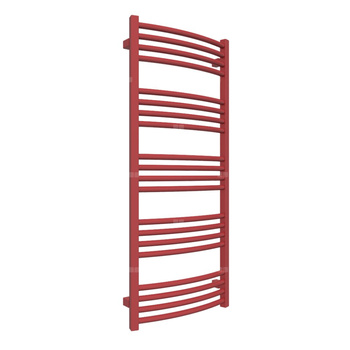 Grzejnik drabinkowy TERMA LENA, podłączenie SX, wym. 1140 x 486 mm, kolor czerwony orientalny RAL3031, moc 483W