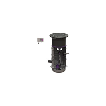 Przepompownia Aqualift S LW600 z 2 pompami KTP1000, z szafką sterowniczą SDS, kl. D, T2