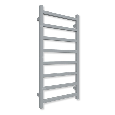 Grzejnik drabinkowy TERMA SIMPLE, podłączenie SX, wym. 960 x 500 mm, kolor pastelowy niebieski (farba), moc 351W