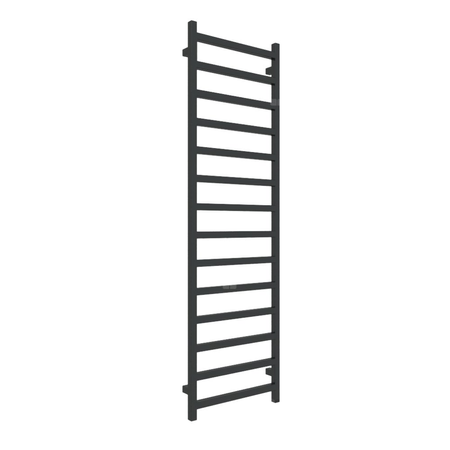 Grzejnik drabinkowy TERMA SIMPLE ONE, podłączenie S1, wym. 1680 x 500 mm, kolor czarny jak kruk soft RAL9005, moc 600W