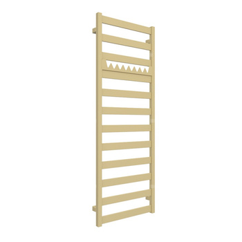 Grzejnik drabinkowy TERMA VIVO, podłączenie Z1, wym. 1390 x 500 mm, kolor mosiądz (farba), moc 512W