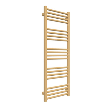 Grzejnik drabinkowy TERMA FIONA, podłączenie SX, wym. 1140 x 400 mm, kolor złoty połysk