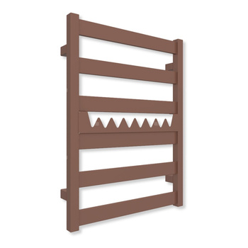 Grzejnik drabinkowy TERMA VIVO, podłączenie SX, wym. 670 x 500 mm, kolor Cu (farba), moc 275W