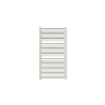 Grzejnik elektryczny TERMA MIKE 1030 x 530 mm, kolor biało-szary soft, moc 600 W, podłączenie E8, kabel prosty bez wtyczki z maskownicą biały