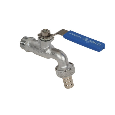 Zawór kulowy ARCO JARDIN czerpalny 1/2'' GZ kątowy, uchwyt: dźwignia chrom