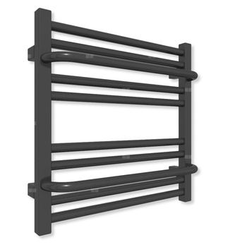 Grzejnik drabinkowy TERMA LIMA, podłączenie Z8, wym. 500 x 500 mm, kolor heban (farba), moc 241W