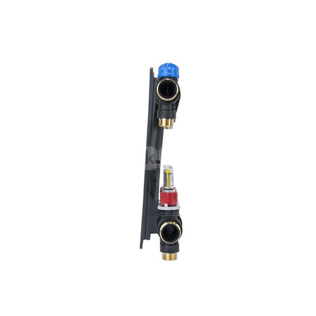 Rozdzielacz do ogrzewania podłogowego AFRISO ProCalida EF1 K 10-obieg. poliamid GZ 1'' x euroconus 3/4'' + przepływomierz + zawór napełn/spust