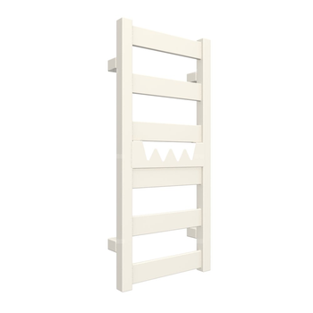 Grzejnik drabinkowy TERMA VIVO, podłączenie SX, wym. 670 x 300 mm, kolor nowoczesna kość słoniowa, moc 185W