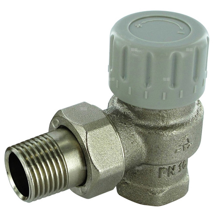 Zawór odcinający COMAP 804R mosiądz (niklowanie) M30 5.5 Kvs GW x GZ 3/4'' x 3/4''