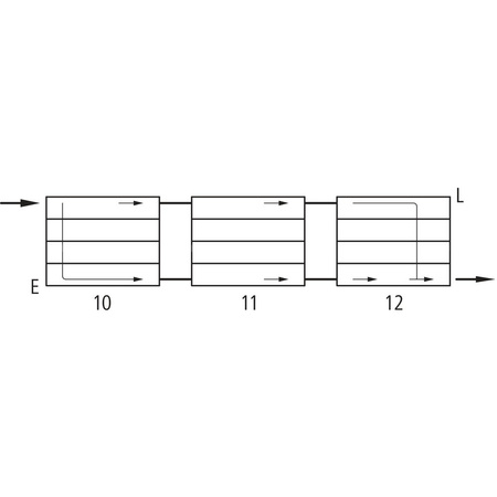 Kermi konwektor KNN21 70x72x3600 RAL 9016, 6 bar, z osłoną, podł. 14