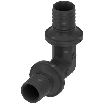 Kolano 90' TECE flex, tworzywo, 16 mm x 16 mm (zz x zz)