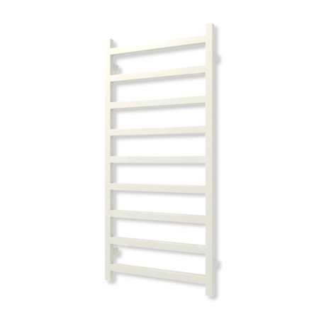 Grzejnik drabinkowy TERMA SIMPLE, podłączenie ZX, wym. 1080 x 500 mm, kolor biało-szary soft (farba), moc 396W