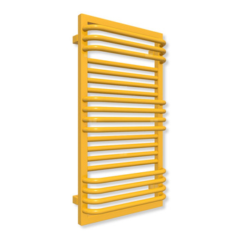 Grzejnik drabinkowy TERMA POC 2, podłączenie SX, wym. 840 x 450 mm, kolor żółty sygnałowy RAL1003 (farba), moc 443W