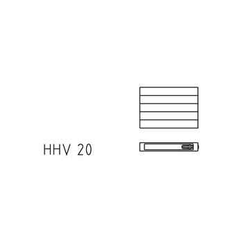 Grzejnik płytowy typ 20 KERMI V-HHV wym. 420 x 1500 mm, kolor biały, moc 1116 W