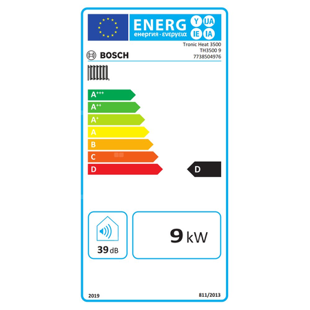 Kocioł elektryczny BOSCH TERMOTECHNIKA Tronic Heat 3500 9 kW