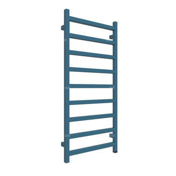 Grzejnik drabinkowy TERMA SIMPLE ONE, podłączenie S8, wym. 1080 x 500 mm, kolor niebieski lazurowy RAL5009, moc 396W
