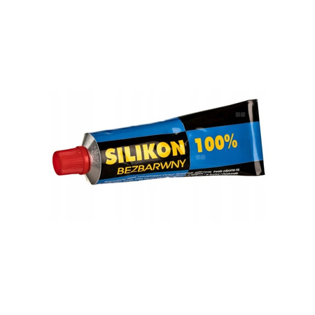 Silikon uniwersalny (tubka zakręcana) UNIPAK SILICONE 60 ml, kolor bezbarwny do uszczelniania