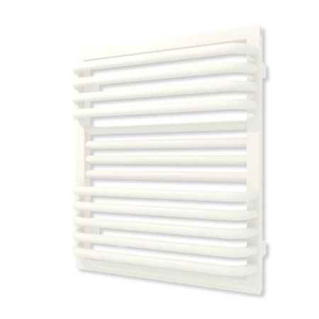 Grzejnik drabinkowy TERMA POC 2, podłączenie ZS, wym. 600 x 500 mm, kolor biały drogowy RAL9016 (farba), moc 342W