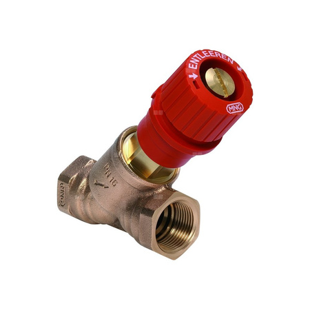 Kombi 3-Plus czerwony, zasilanie, 2", gw. wewn.