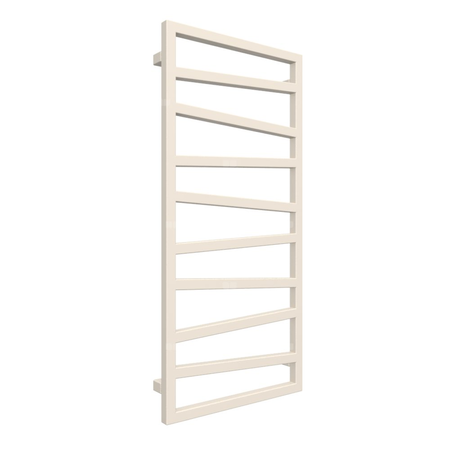 Grzejnik drabinkowy TERMA ZIGZAG, podłączenie SX, wym. 1070 x 500 mm, kolor poranny beż, moc 406W