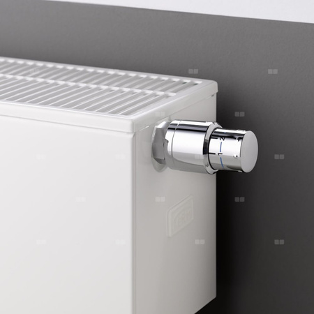 Grzejnik płytowy typ 22 KERMI Plan-V wym. 205 x 1605 mm, kolor biały, moc 1048 W