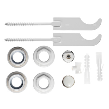 Komplet korków grzejnikowych 1" x 1/2" z 2-ma wieszakami