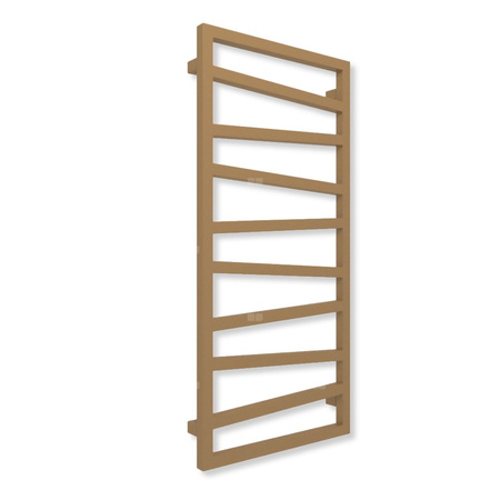 Grzejnik drabinkowy TERMA ZIGZAG, podłączenie SX, wym. 1310 x 500 mm, kolor halo (farba), moc 490W