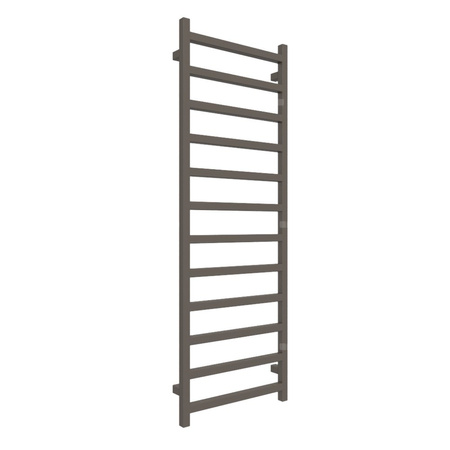 Grzejnik drabinkowy TERMA SIMPLE, podłączenie O1, wym. 1440 x 500 mm, kolor szary brązowy RAL7013 (farba), moc 529W