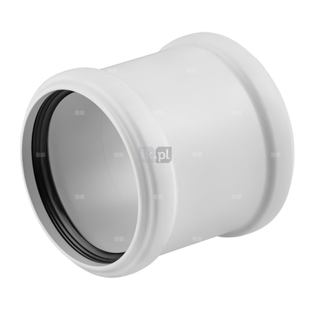 Mufa MAGNAPLAST SKOLAN safe dBU, PP (biały), DN 200 (ww x ww), do kanalizacji