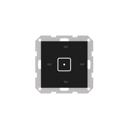 Włącznik jednopolowy FRAME FS-01m, komunikacja przewodowa Sinum SBUS, kolor Czarny