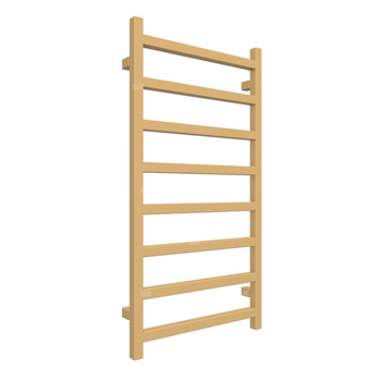 Grzejnik drabinkowy TERMA SIMPLE, podłączenie ZX, wym. 960 x 500 mm, kolor złoty połysk