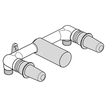 Zestaw baterii umywalkowej do zabudowy 86.5 mm - BUILT-IN