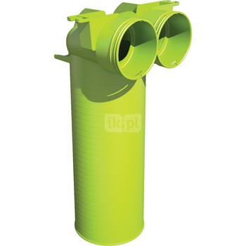 Skrzynka rozprężna sufitowa do kanałów okrągłych DN125 (3 szt.) RRU 75-1