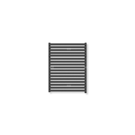 Grzejnik drabinkowy TERMA CITY ONE, podłączenie S8, wym. 780 x 600 mm, kolor heban (farba), moc 541W