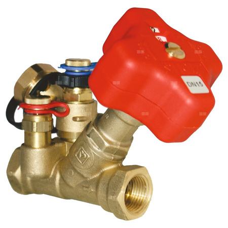 Zawór regulacyjno-pomiarowy HERZ STRÖMAX 4017 ML mosiądz, DN 50 Gwint wewnętrzny x Gwint wewnętrzny, 33 Kvs