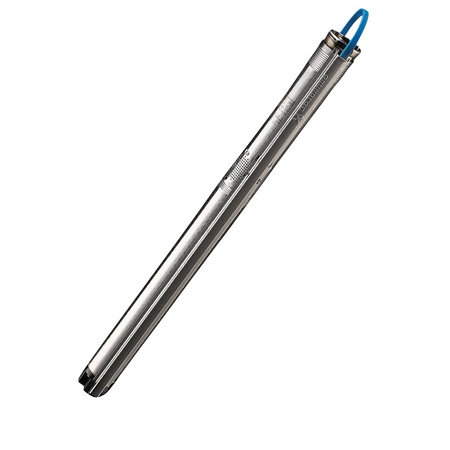 Pompa głębinowa 1-fazowa GRUNDFOS SQE1-110 częstotliwość 50/60 Hz, moc 1.15 kW 8.4 A, prędkość obrotowa 10700 obr/min, z zaworem zwrotnym