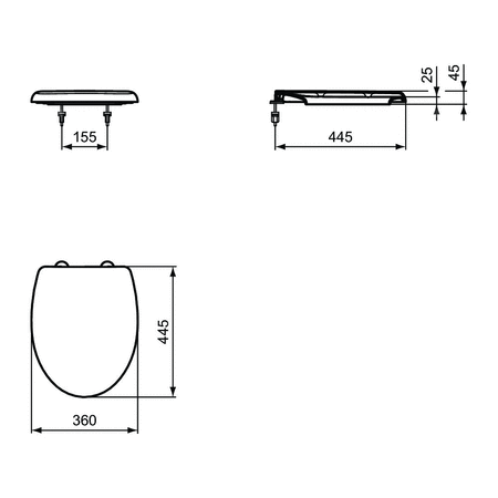 Siedzisko owinięte 360x445x45 mm - EUROVIT