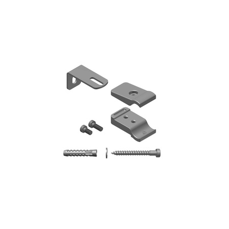 Uchwyt dystansowy - zestaw 5RAL9016