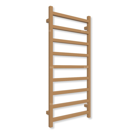 Grzejnik drabinkowy TERMA SIMPLE, podłączenie SX, wym. 1080 x 500 mm, kolor lotos (farba), moc 396W