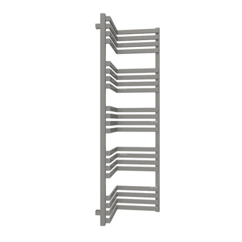Grzejnik drabinkowy TERMA INCORNER, podłączenie SX, wym. 1275 x 350 mm, kolor ciemne aluminium metaliczny RAL9007, moc 677W