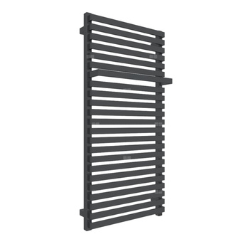 Grzejnik drabinkowy TERMA CITY ONE, podłączenie S1, wym. 1050 x 500 mm, kolor metaliczna czerń, moc 600W