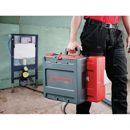 ROCASE 4414 Czerwony z wkładką do szczęk prasowych