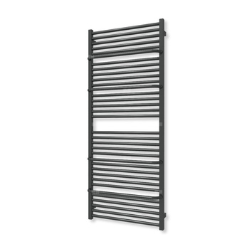 Grzejnik drabinkowy TERMA LIMA, podłączenie Z8, wym. 1460 x 600 mm, kolor czarny jak kruk soft (farba), moc 879W