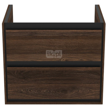 C.AIR SZAFKA 60X44 SLKBLK&WOOD 2 DRWR