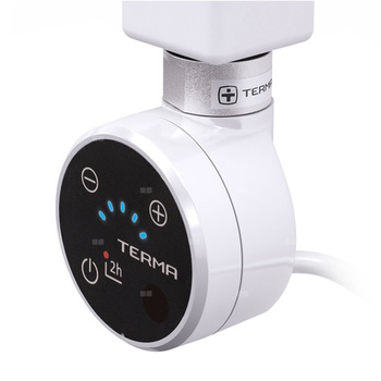 Grzałka TERMA MOA-IR, 120W Tuba, RAL 9016, kabel spiralny z wtyczką [biały, 2,5m, logo Terma, instr. TERMA]